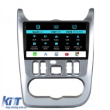 Navigatie Dedicata Dacia Logan Duster Sandero (2008-2013),QuadCore, 9Inch, 4Gb Ram, 64Gb Stocare, Carplay Performance AutoTuning