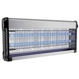 Aparat antiinsecte profesional UV, 2x20W, raza 200 mp, muste, tantari, 65 cm