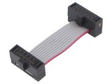 Cablu panglică SAMTEC IDC 25,4mm FFSD-05-D-01.00-01-N cu conectori IDC ambele părți