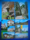 HOPCT LOT 2090 ASPECTE DIN.. -JUD ARGES -4 CARTI POSTALE-CIRCULATE