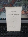 Statutele Cercului Didactic din Mehedinți, Turnu Severin 1906, 179