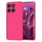 Husa silicon Motorola Edge 60 Pro Techsuit SoftFlex, fucsia