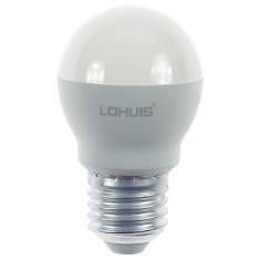 Bec LED Lohuis mini E27 8W 900lm lumina rece 6500 K foto