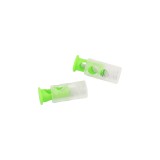 Cumpara ieftin Set 2 opritori pentru elastic sau snur 9 x 24 mm Verde neon