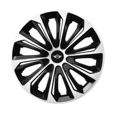 Set 4 capace roti Extra strong silver R16 pentru gama auto Mini Cooper foto