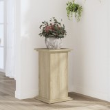 VidaXL Suport de plante, stejar sonoma, 33x33x60 cm, lemn prelucrat