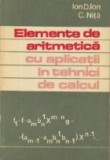 Elemente de aritmetica cu aplicatii in tehnici de calcul