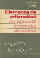 Elemente de aritmetica cu aplicatii in tehnici de calcul foto