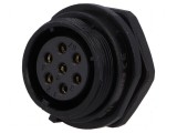 Soclu SP21 mamă IP68 15A 500V pentru lipire 1,5mm2 -25&divide;85&deg;C