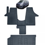 Set de mochete din cauciuc premium, 6 piese, potrivit pentru VW Bus T5 T6 2003-2019 Performance AutoTuning