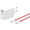 Incarcator Retea Cu Cablu USB-C OnePlus OSABBCBBAE, 120W, 7.3A, 1 x USB-A - 1 x USB-C, Alb 5461100631