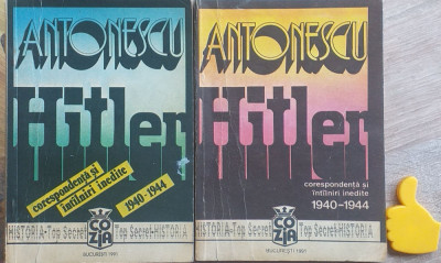 Antonescu-Hitler Corespondenta si intilniri inedite 1940-1944) vo I+II foto