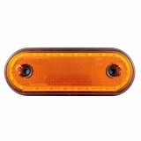 Remorca Camioane Orange Led Lampi de Marcaj Reflector E9 12v 24v
