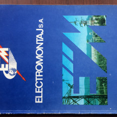 electromontaj S.A. 1991 electro montaj carte tehnica prezentare in limba engleza