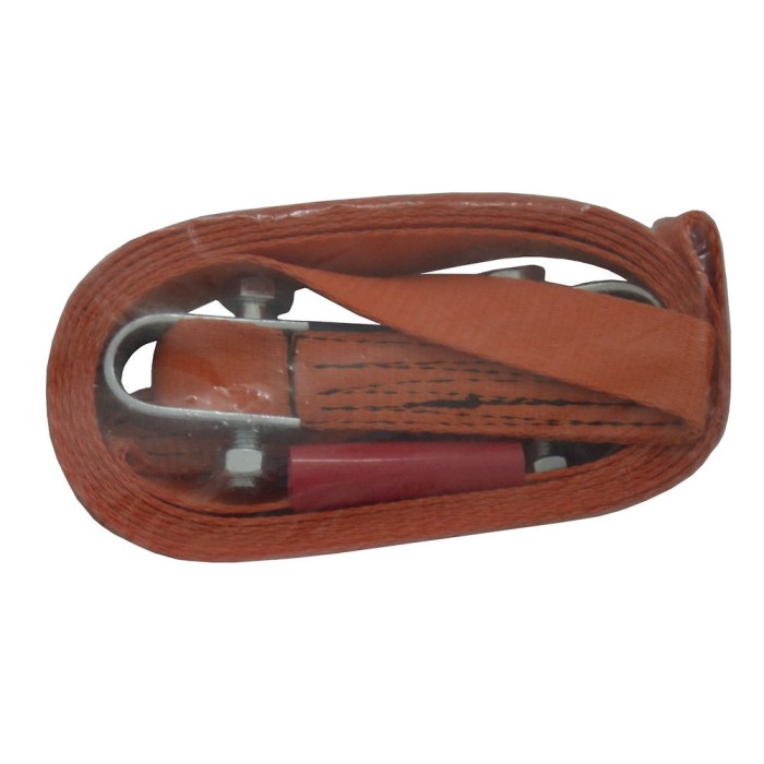 Chinga remorcare sufa ancorare si/sau ridicare chinga tractare 3.5 Tone prindere cu carlige culoare Rosie