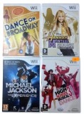 Joc Nintendo Wii Dance on Broadway + Hannah Montana + Michael Jackson Experience + High School Musical 3