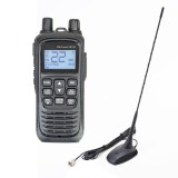 Kit Statie radio CB portabila PNI Escort HP 92 multi standard 4W, 12-24V AM-FM cu antena CB PNI Extra 48 cu magnet