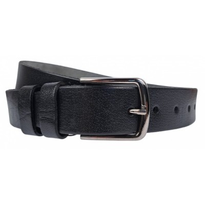 Curea batal barbati, eleganta pentru costum, din piele naturala, Negru, Latime 3.7cm, lungime pana la 170cm - CK87N foto