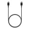 Samsung - Data Cable (EP-DA705BBEGWW) - USB-C to Type-C Fast Charging 3A, 1m - Black (Bulk Packing)