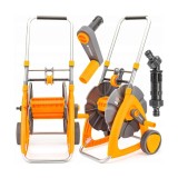 Tambur pentru furtun de gradina 45 metri 1/2&quot;, Powermat