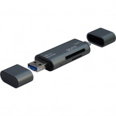 Card reader Inter-Tech Argus V16-2.0 USB 2.0 Negru foto