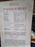 Revista Fundatiilor Regale - Anul VIII 1 Mai 1941 Nr. 5