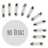 Cumpara ieftin CARGUARD - Bec auto SV8.5- 11x35mm 12V 10W - set de 10