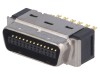 Conector MDR Tata 26 Pini Ecranat 3M Model 10126-3000PE, Pe Cablu, Contacte Placate Aur