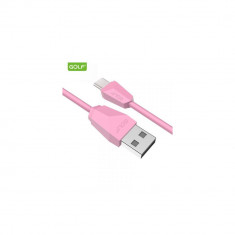 Cablu USB la USB tip C Golf Diamond Sync Cable ROZ GC-27t - PM1