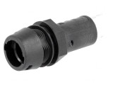 Clemă Siguranțe Cilindrice Neagră 10A 250VAC 5x20mm