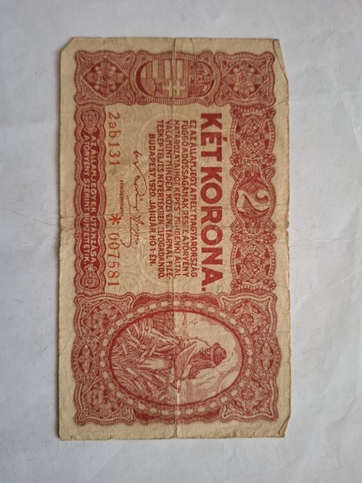 2 coroane 1920