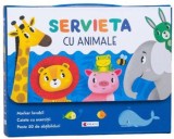 Cumpara ieftin Servieta cu animale/***