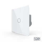 Cumpara ieftin Intrerupator touch simplu cu revenire Livolo, contact uscat 12/24V, alb