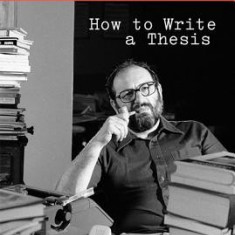 How to Write a Thesis