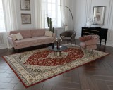 Covor Clasic, Lotos 1540, Grena, Diverse Dimensiuni, 1800 gr/mp - 100x100 cm