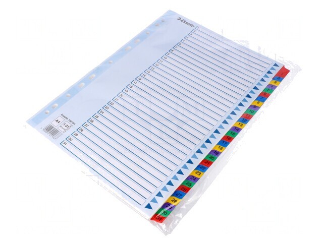 Separatoare numerice 1-31