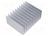 Radiator extrudat aluminiu cu aripioare 75x98x40mm FISCHER ELEKTRONIK