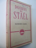 Scrieri alese - Doamna de Stael