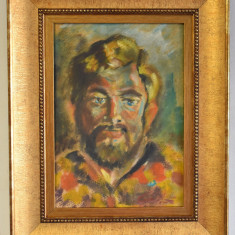 Victor Mihailescu-Craiu (1908-1981), pictor roman - Portret barbat cu barba