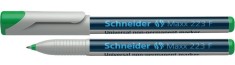 Universal Non-permanent Marker Schneider Maxx 223 F, Varf 0.7mm - Verde foto