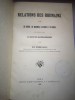 Relations Roumains Serbes Bulgares Grecs Croatie Macedo-Roumanie Ilie Barbulescu 1912 Franceza Institut Arts Graphiques 369pg