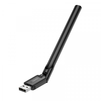 Adaptor Wireless HOCO HI32, 150Mbps, Negru foto