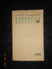 VASILE NICOLESCU - PARABOLA FOCULUI. POEME (1967, prima editie)