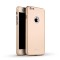 Husa IPAKY Glamour - Full Protect 360 Decupata - Iphone 6 / 6S (Gold) cu Folie Protectie Ecran