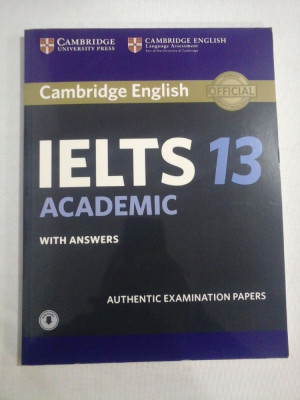 Cambridge English OFFICIAL IELTS 13 ACADEMIC with answers - Cambridge University foto