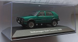 Macheta VW Golf Country 1990 verde - IXO/Altaya 1/43 Volkswagen, 1:43