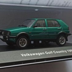 Macheta VW Golf Country 1990 verde - IXO/Altaya 1/43 Volkswagen