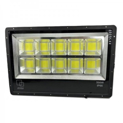 Proiector LEDuri 6500K IP65 220V Full COB LED 10Module 6064 500W foto