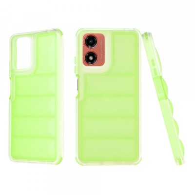 Husa pentru Motorola Moto G04s / E14 / G04 / G24, Techsuit, Wave Shield, Verde foto