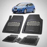 Cumpara ieftin Covorase Seat Leon Hatchback 5 Usi Facelift Compatibile 2009-2012 | Silver